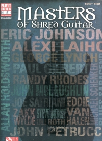 Masters Of Shred Guitar Tab Sheet Music Songbook