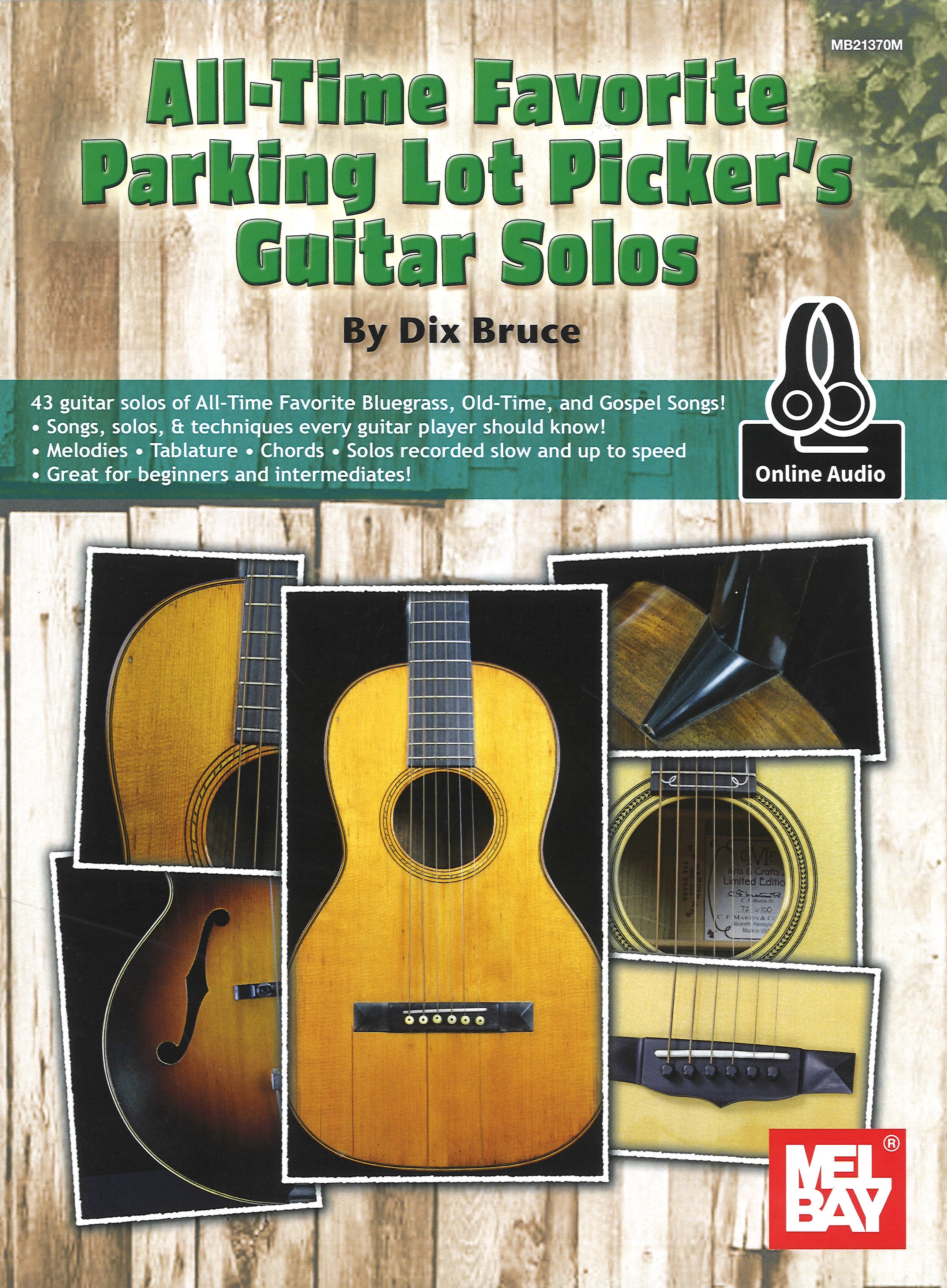 All Time Favorite Parking Lot Pickers Guitar Solos Sheet Music Songbook