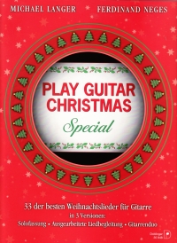 Play Guitar Christmas Special Langer / Neges + Cd Sheet Music Songbook
