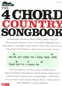 4 Chord Country Songbook Strum & Sing Sheet Music Songbook
