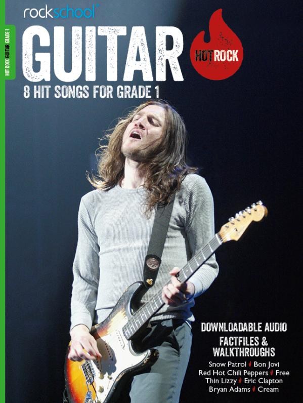 Rockschool Guitar Hot Rock Grade 1 + Online Sheet Music Songbook