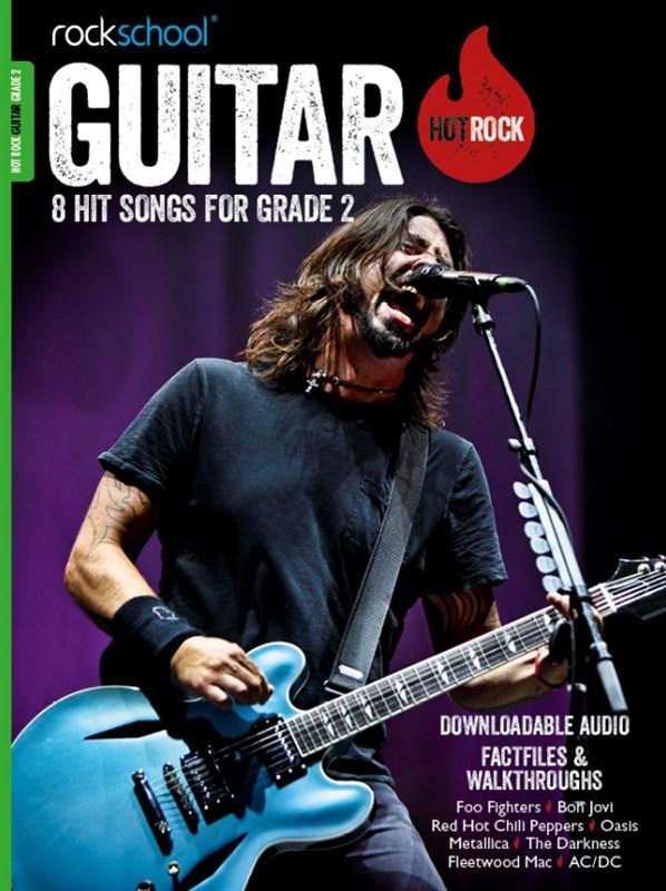 Rockschool Guitar Hot Rock Grade 2 + Online Sheet Music Songbook