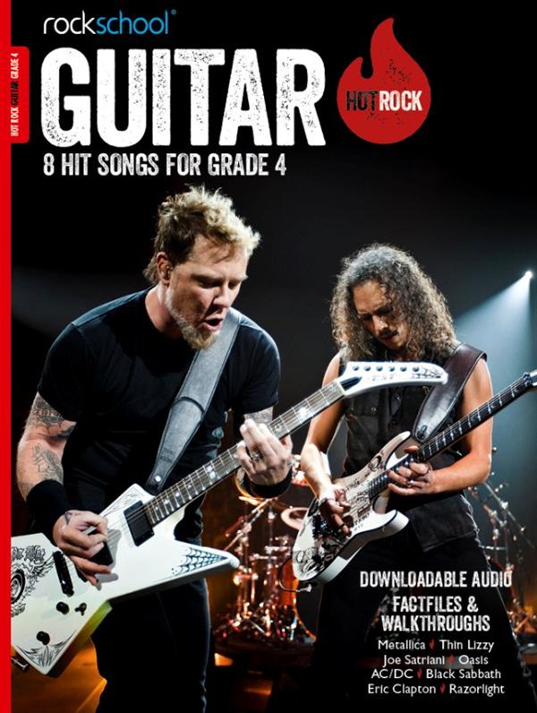 Rockschool Guitar Hot Rock Grade 4 + Online  Sheet Music Songbook