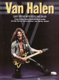 Van Halen Easy Guitar With Riffs & Solos Tab Sheet Music Songbook
