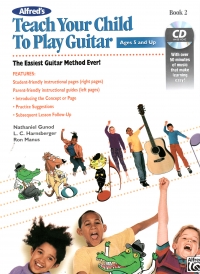 Teach Your Child To Play Guitar Book 2 + Cd Sheet Music Songbook