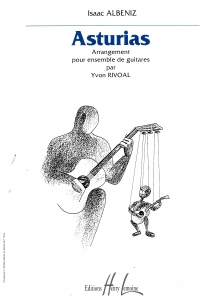 Albeniz Asturias Rivoal 4 Guitars Sheet Music Songbook