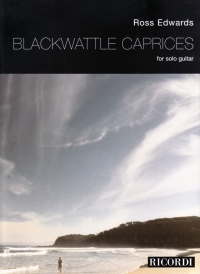 Edwards Blackwattle Caprices For Solo Guitar Sheet Music Songbook