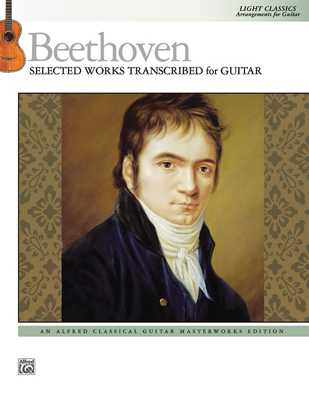 Light Classics Beethoven Selected Works Guitar Sheet Music Songbook