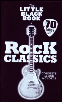 Little Black Book Of Rock Classics Sheet Music Songbook