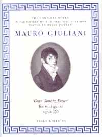Giuliani Gran Sonata Eroica Op150 Solo Guitar Sheet Music Songbook