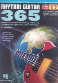 Rhythm Guitar 365 Daily Exercises + Cds Sheet Music Songbook