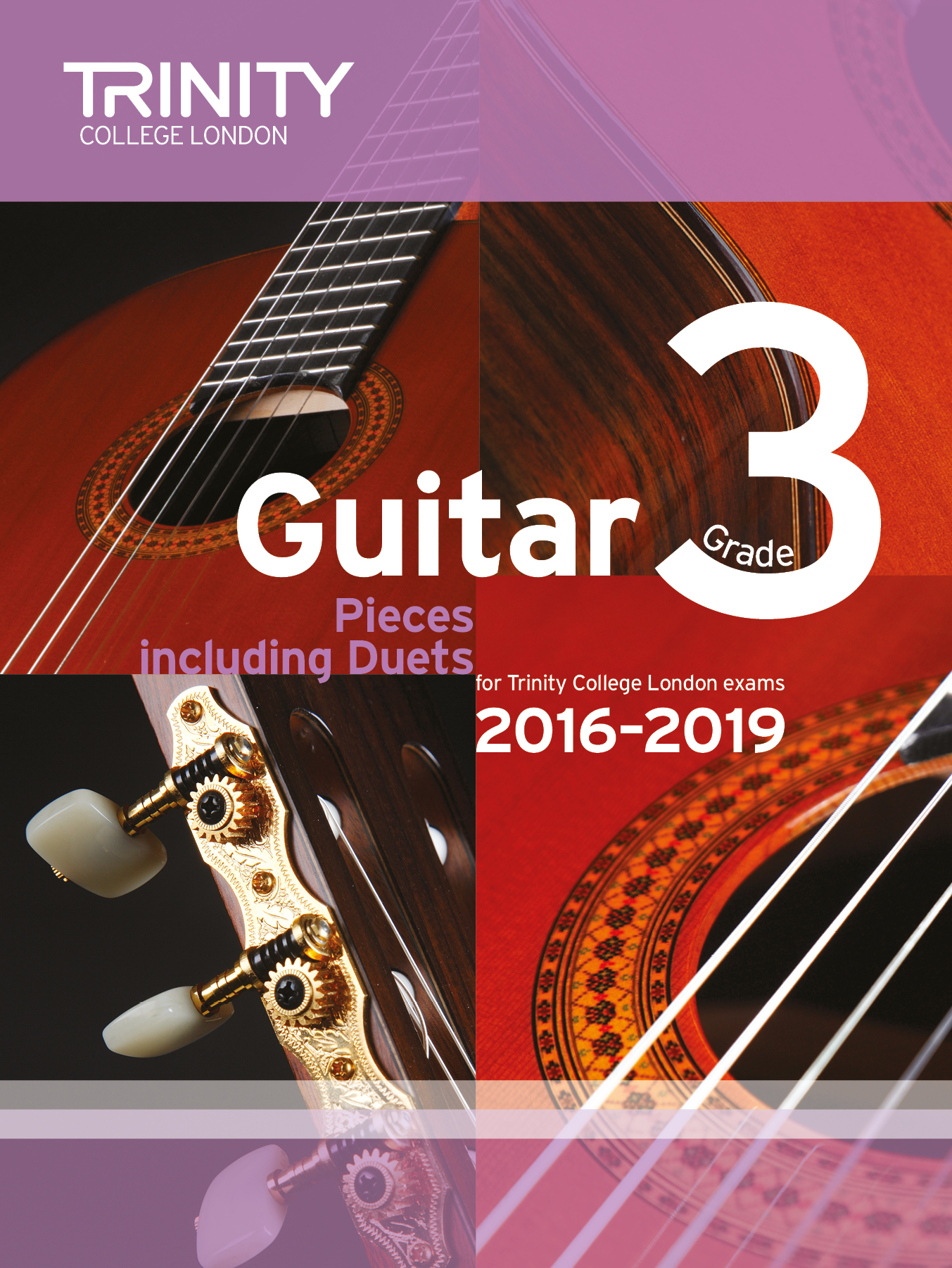 Trinity Guitar Exam Pieces 2016-2019 Grade 3 Sheet Music Songbook