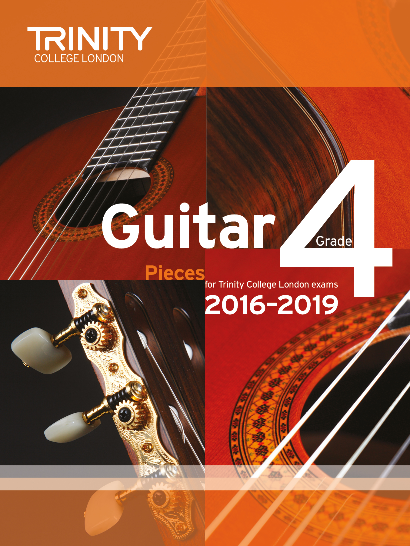 Trinity Guitar Exam Pieces 2016-2019 Grade 4 Sheet Music Songbook