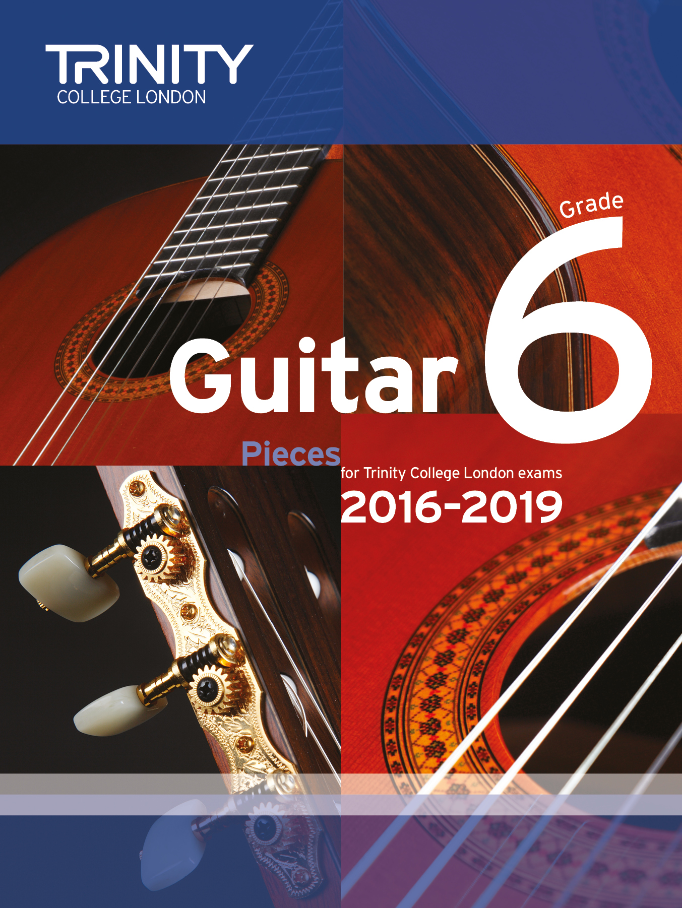 Trinity Guitar Exam Pieces 2016-2019 Grade 6 Sheet Music Songbook