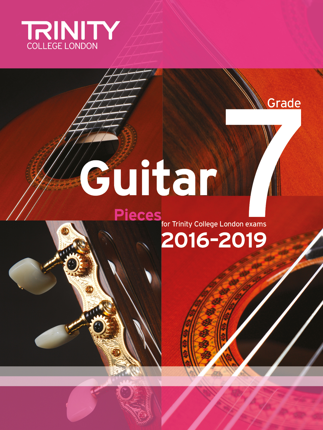 Trinity Guitar Exam Pieces 2016-2019 Grade 7 Sheet Music Songbook