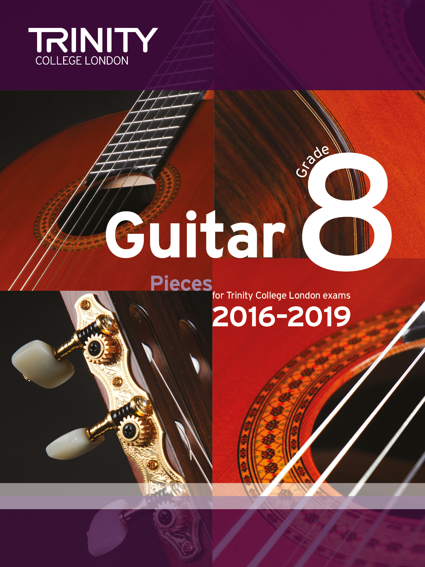 Trinity Guitar Exam Pieces 2016-2019 Grade 8 Sheet Music Songbook