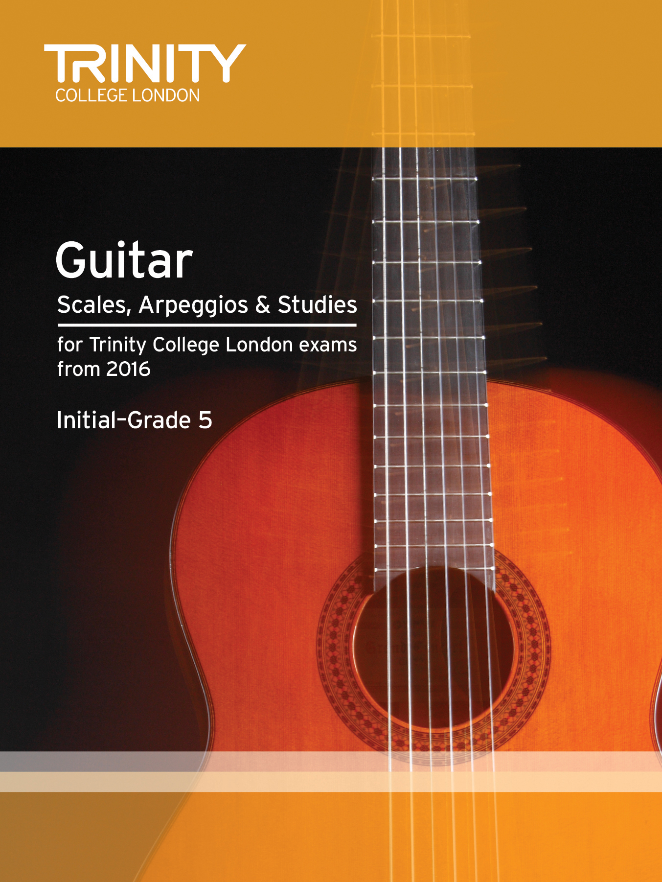 Trinity Guitar Scales Initial - Grade 5 2016 Sheet Music Songbook