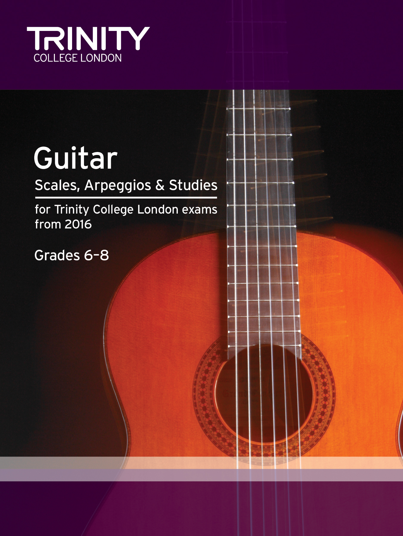 Trinity Guitar Scales Grades 6 - 8 2016 Sheet Music Songbook