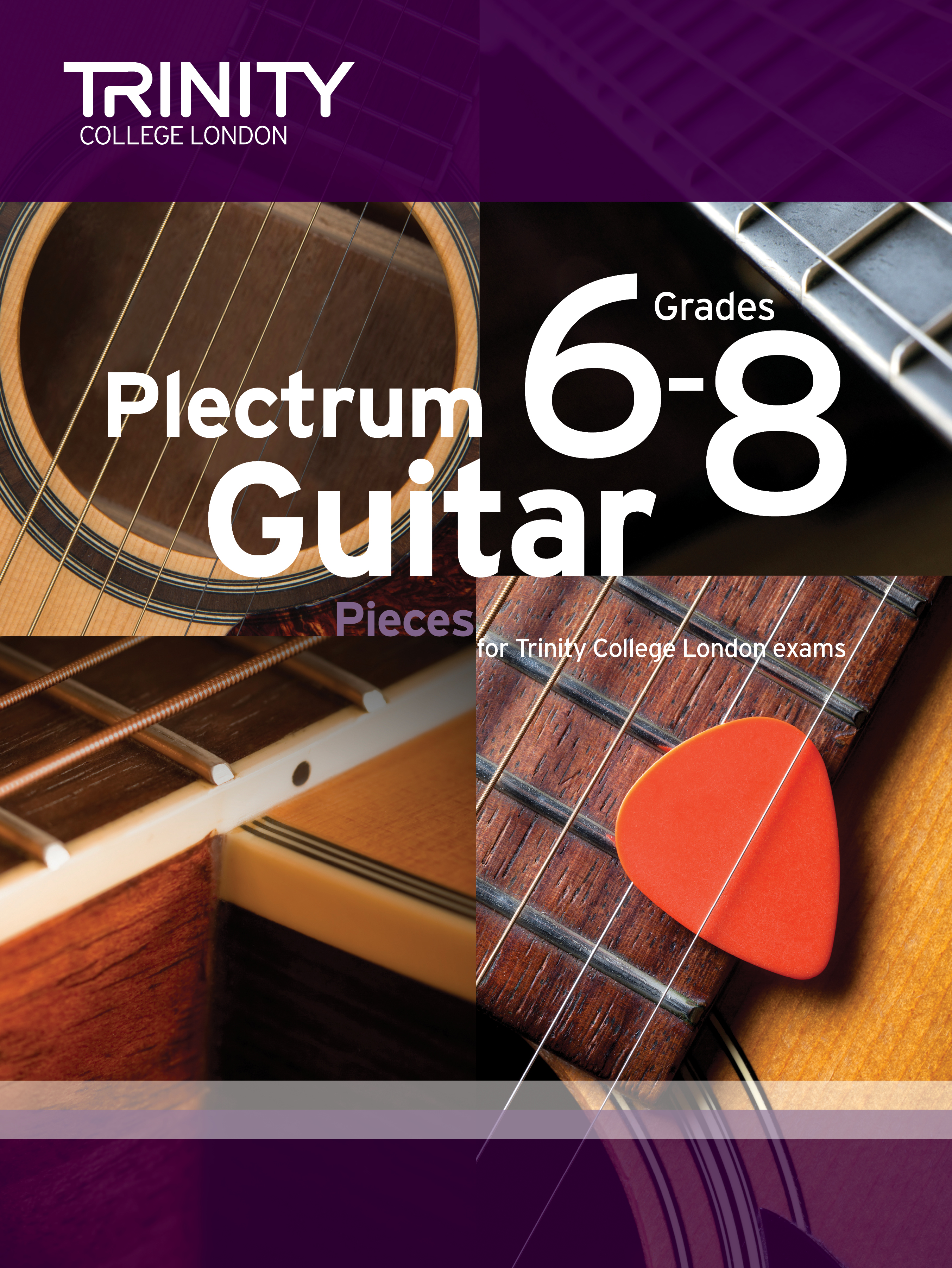 Trinity Plectrum Guitar Pieces Grades 6-8 Sheet Music Songbook