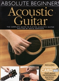 Absolute Beginners Acoustic Guitar + Online Sheet Music Songbook