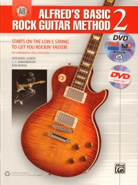 Alfred Basic Rock Guitar Method 2 & Dvd + Online Sheet Music Songbook