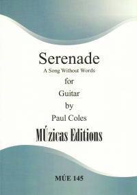Coles Serenade A Song Without Words Guitar Sheet Music Songbook