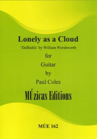 Coles Lonely As A Cloud Daffodils Guitar Sheet Music Songbook