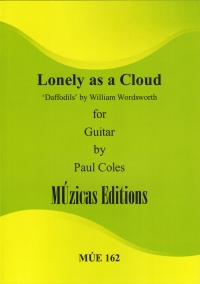 Coles Lonely As A Cloud Daffodils Guitar Sheet Music Songbook
