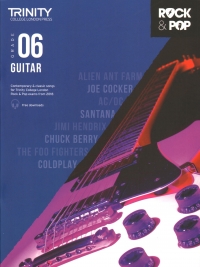 Trinity Rock & Pop 2018 Guitar Grade 6 Sheet Music Songbook