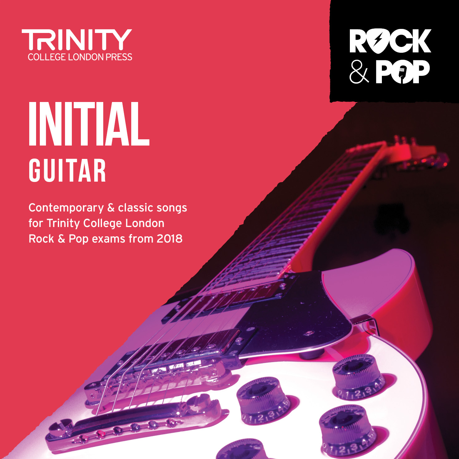 Trinity Rock & Pop 2018 Guitar Initial Cd Sheet Music Songbook