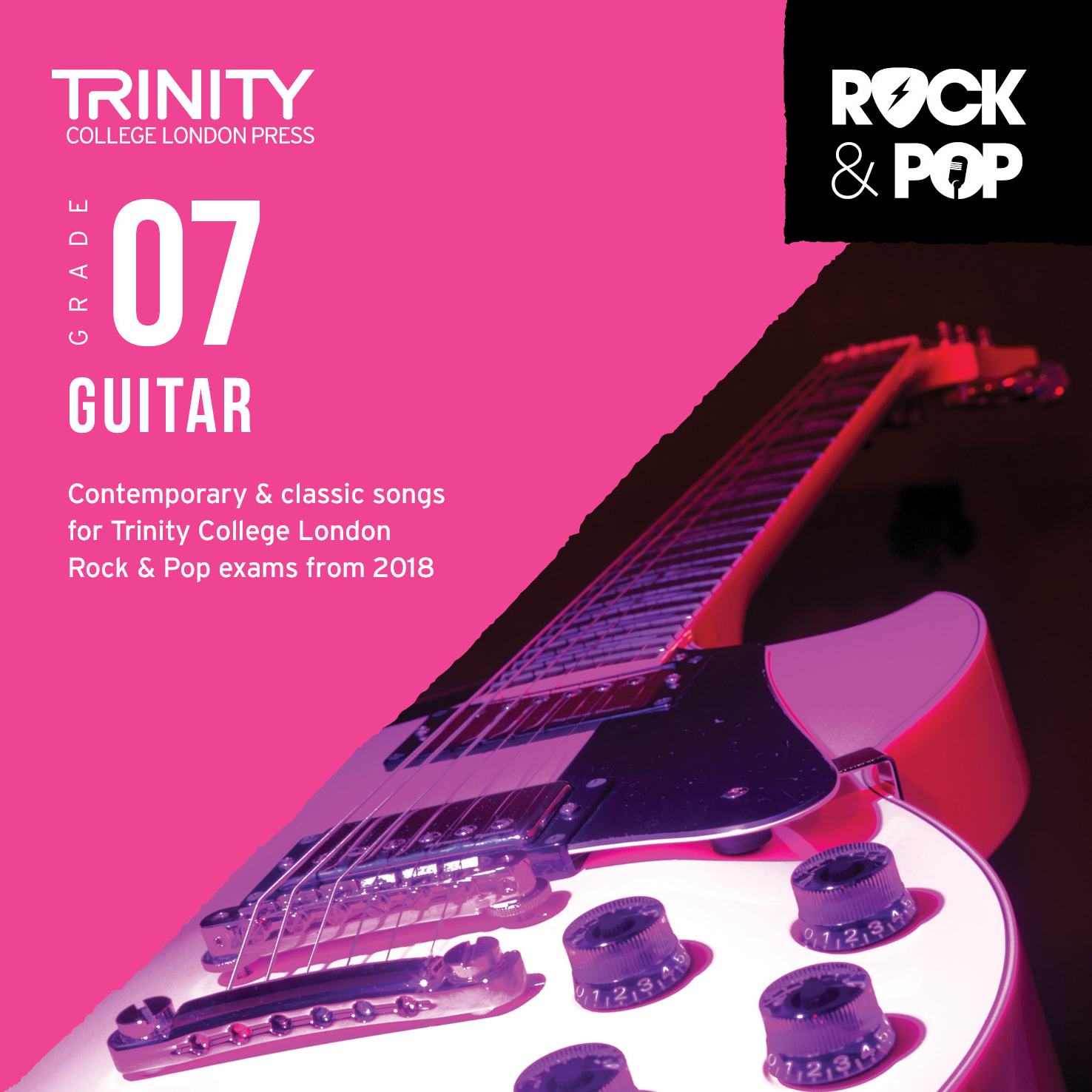 Trinity Rock & Pop 2018 Guitar Grade 7 Cd Sheet Music Songbook