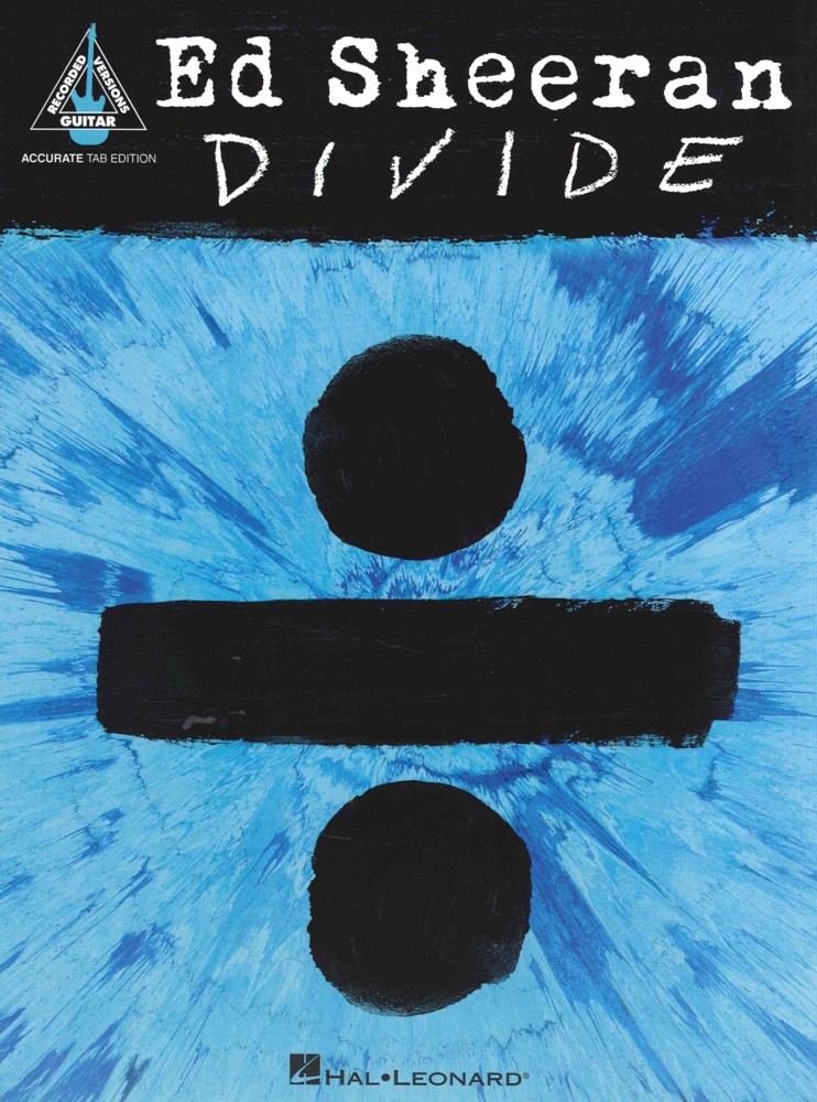 Ed Sheeran Divide Guitar Tab Sheet Music Songbook