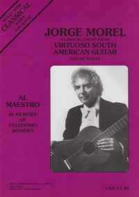 Morel Virtuoso South American Guitar Vol 12 Sheet Music Songbook