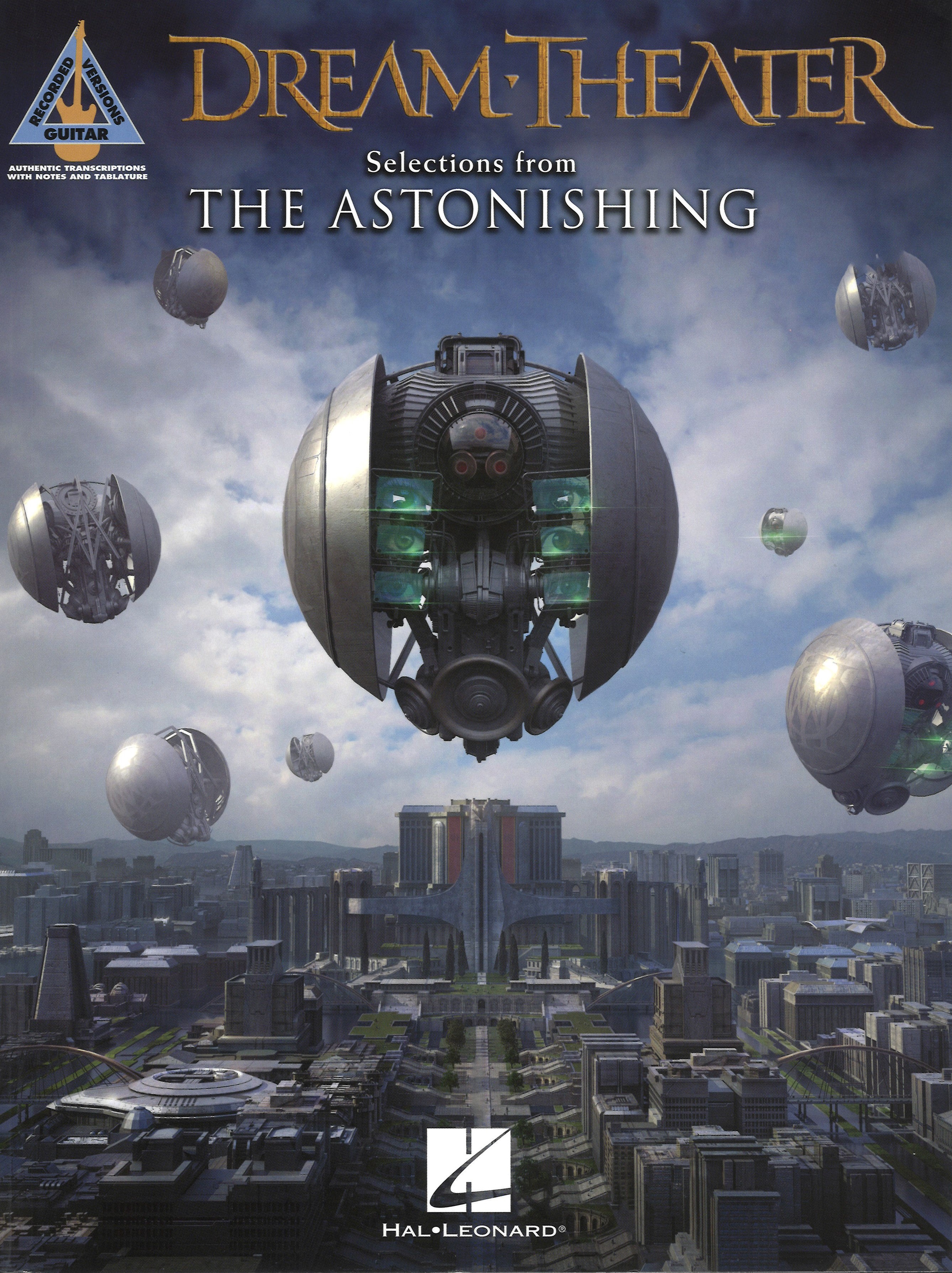 Dream Theater The Astonishing Selections From Gtr Sheet Music Songbook