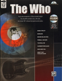 Who Guitar Play Along + Cd-rom Sheet Music Songbook