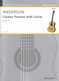 Anderson Catalan Peasant With Guitar Guitar Sheet Music Songbook