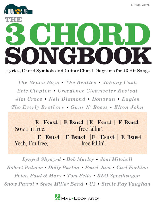 3 Chord Songbook Strum & Sing Sheet Music Songbook