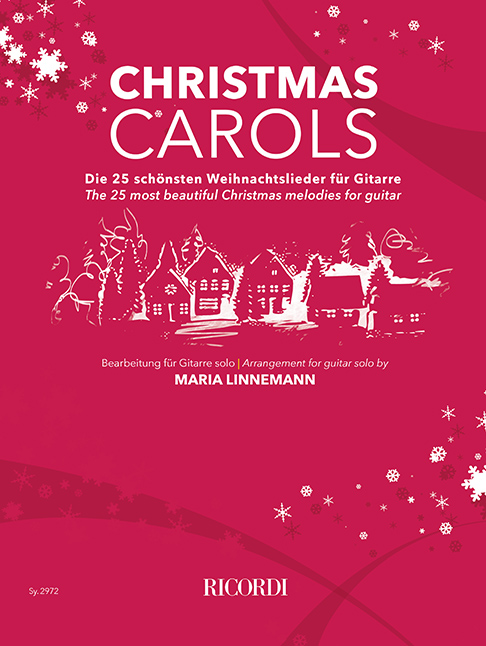Christmas Carols 25 Carols For Guitar Sheet Music Songbook