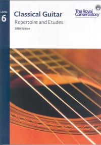 Classical Guitar Repertoire & Etudes Level 6 Sheet Music Songbook