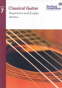 Classical Guitar Repertoire & Etudes Level 7 Sheet Music Songbook