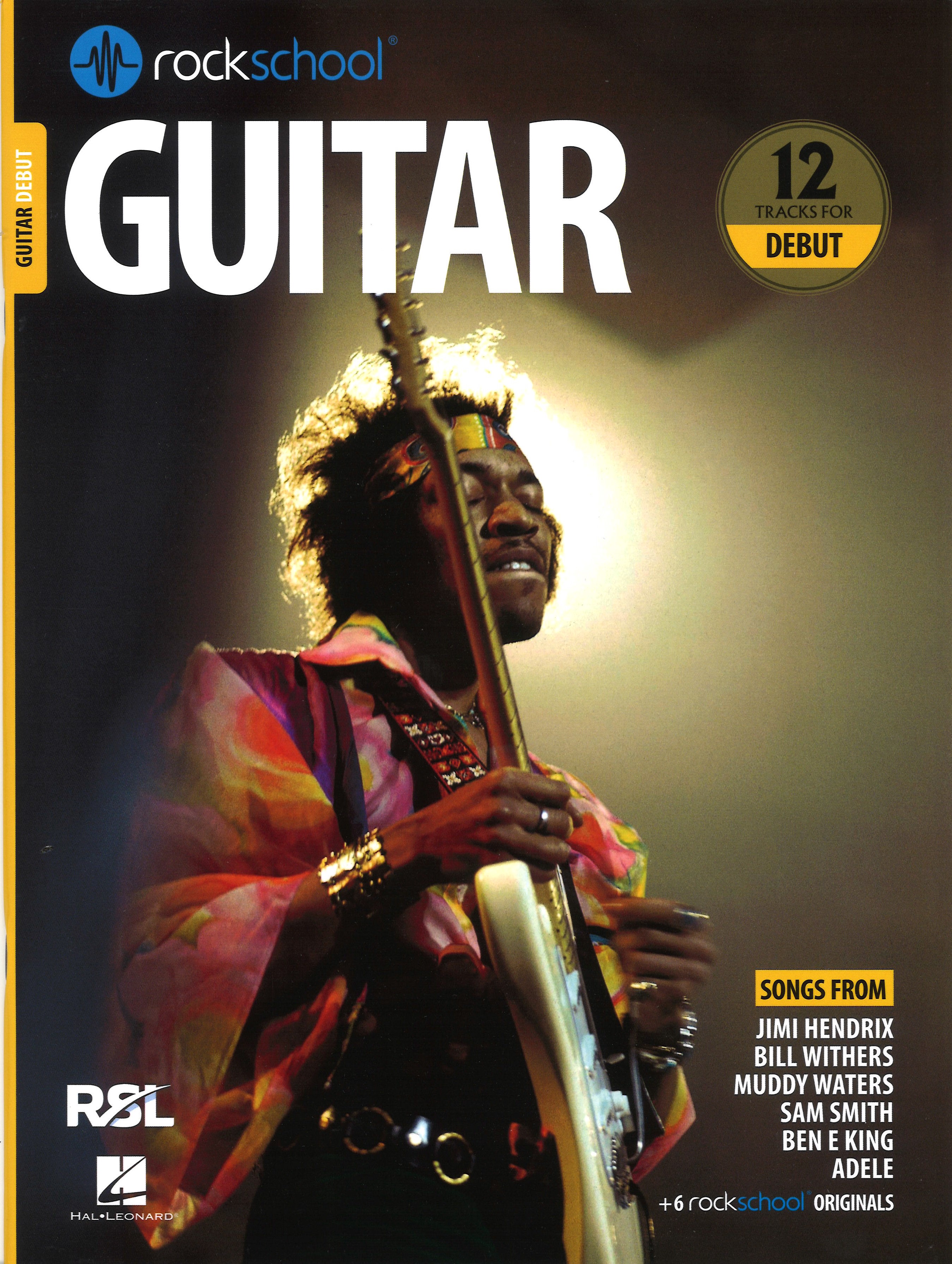 Rockschool Guitar 2018-2024 Debut + Online Sheet Music Songbook