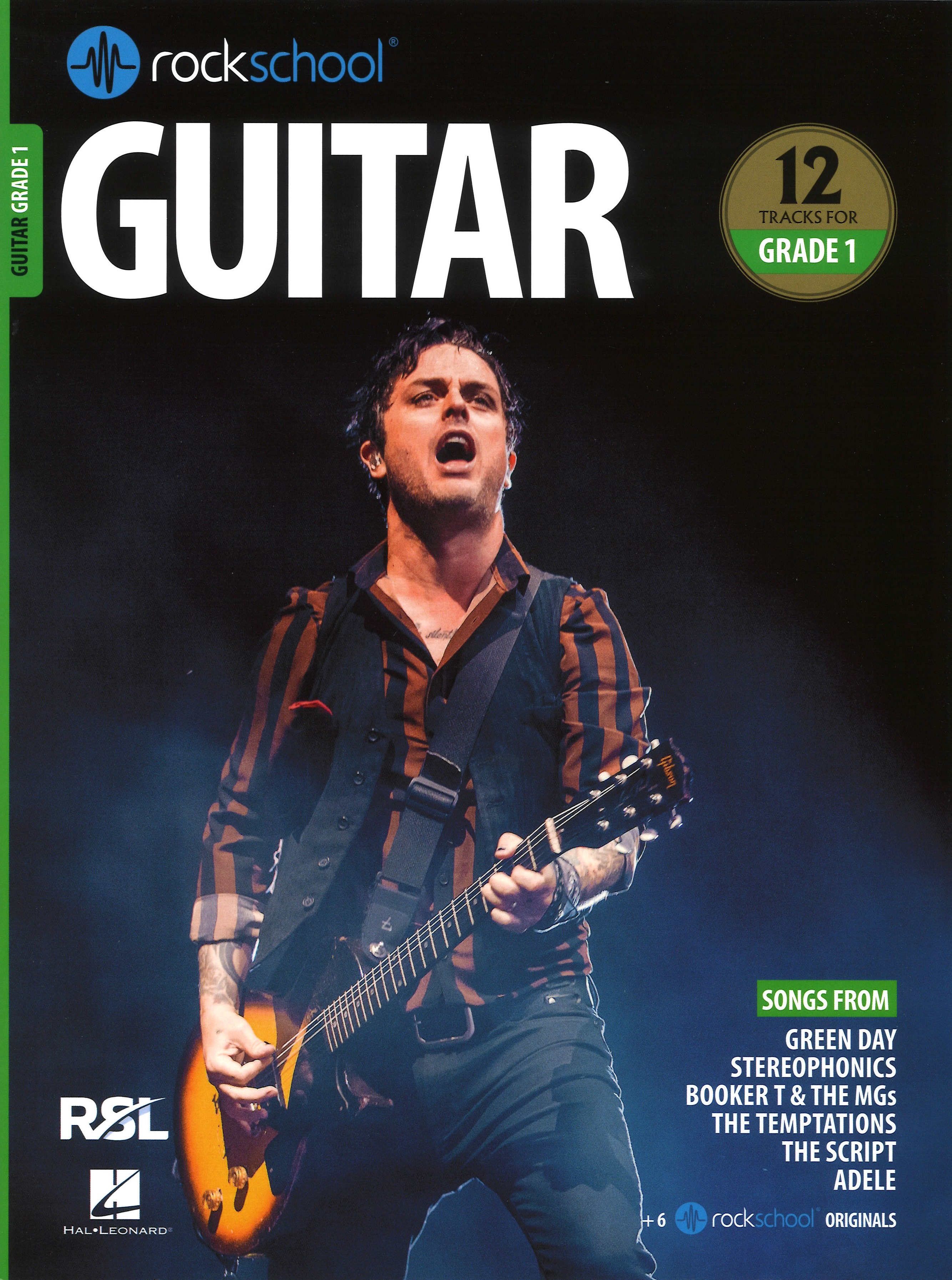 Rockschool Guitar 2018-2024 Grade 1 + Online Sheet Music Songbook