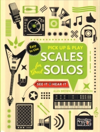 Pick Up & Play Scales Solos Brown Jackson Guitar Sheet Music Songbook