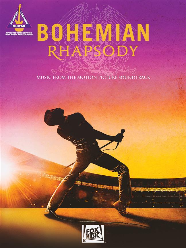 Bohemian Rhapsody Motion Picture Guitar Recorded V Sheet Music Songbook