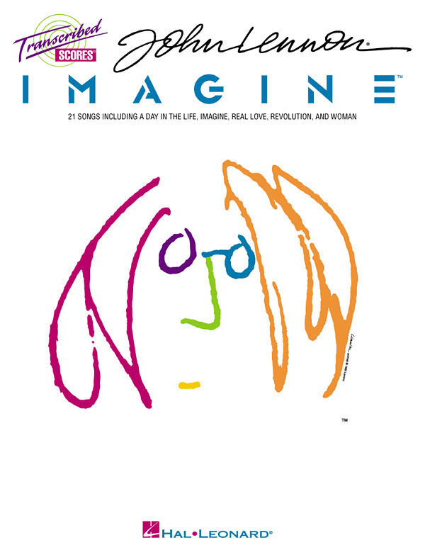 John Lennon Imagine Transcribed Score Tab Sheet Music Songbook