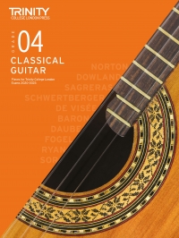Trinity Classical Guitar Exam From 2020 Grade 4 Sheet Music Songbook