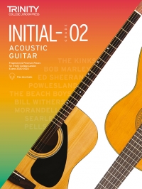 Trinity Acoustic Guitar From 2020 Initial-grade 2 Sheet Music Songbook
