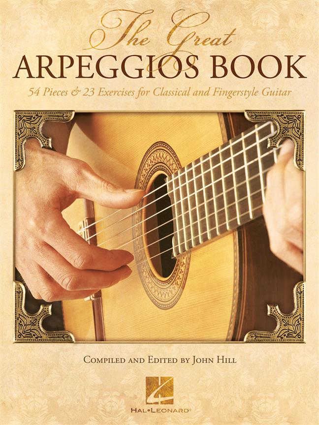 Great Arpeggios Book Classical/fingerstyle Guitar Sheet Music Songbook