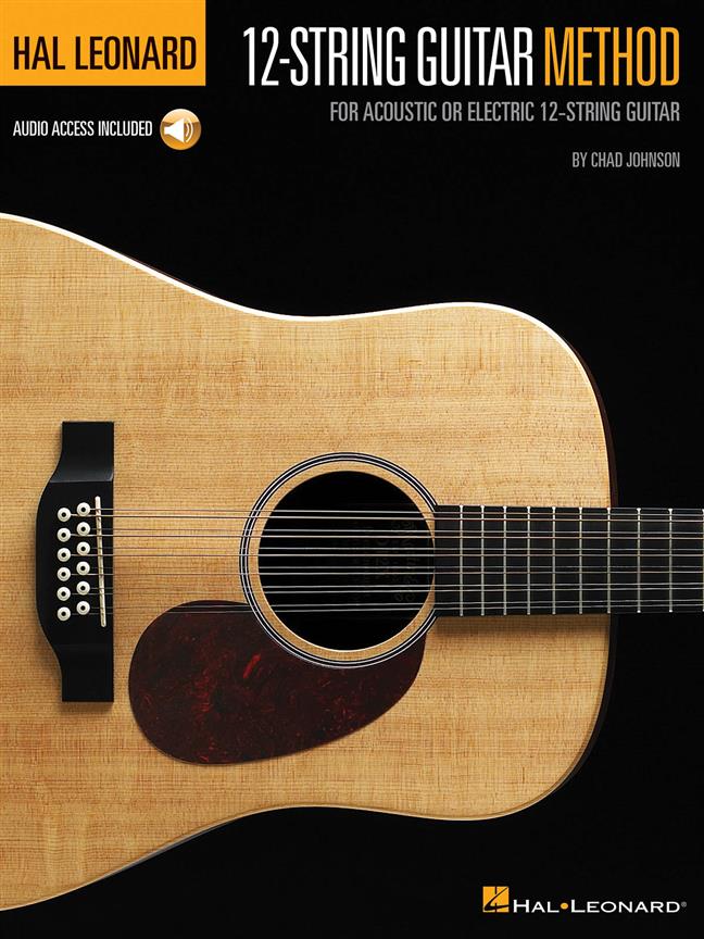 Hal Leonard 12-string Guitar Method + Online Sheet Music Songbook