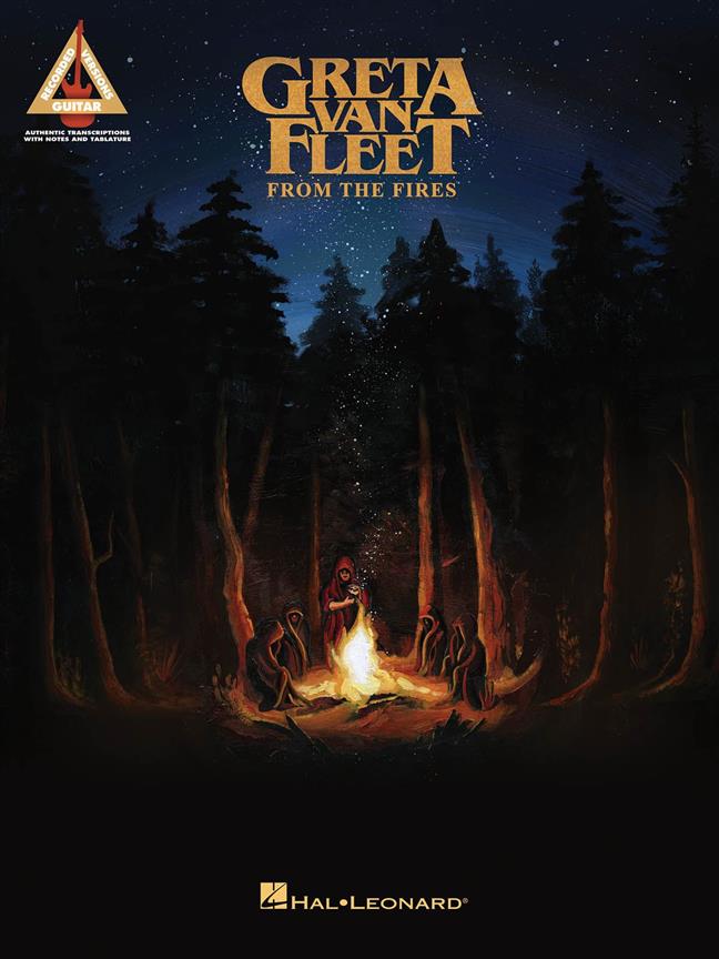 Greta Van Fleet From The Fires Guitar Tab Sheet Music Songbook